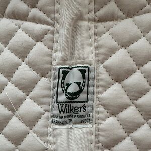 Quilted horse Pad - Cream